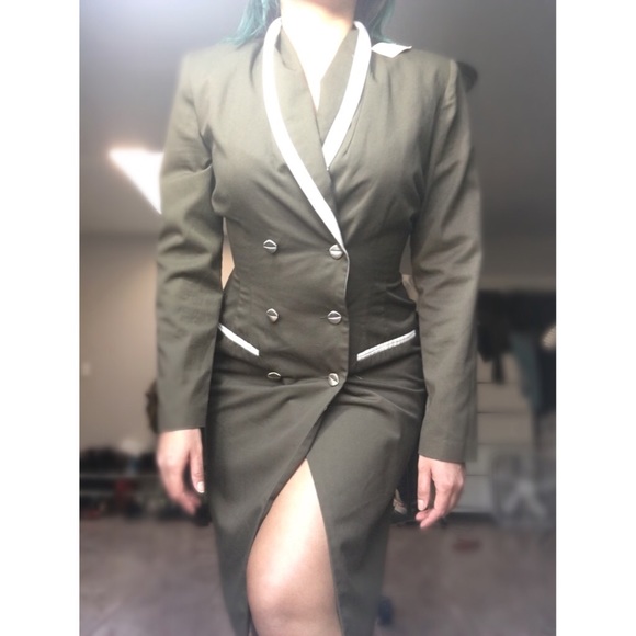 Dresses & Skirts - Military coat/dress.